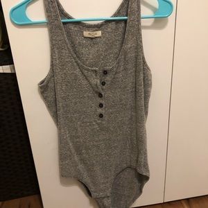 Gray Madewell Bodysuit